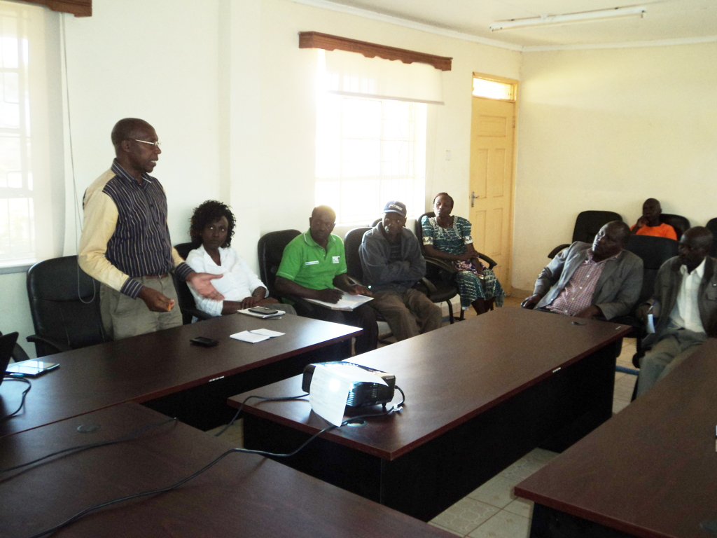 During a recent Local Stakeholders meeting in Endebess 