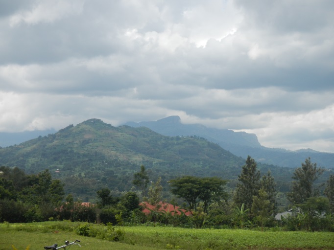 Mt Elgon from Mbale, Uganda