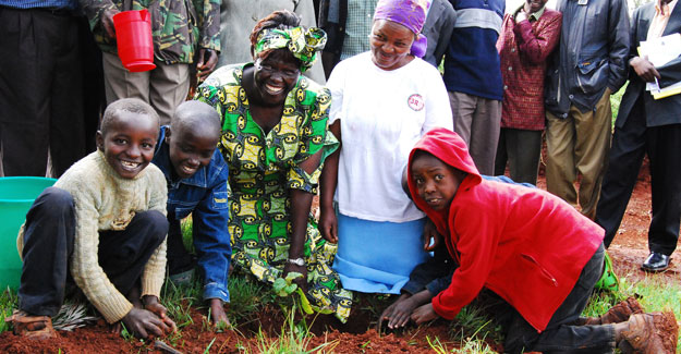 Join us in keeping Wangari Maathai’s legacy alive by planting trees and getting involved in your own community!